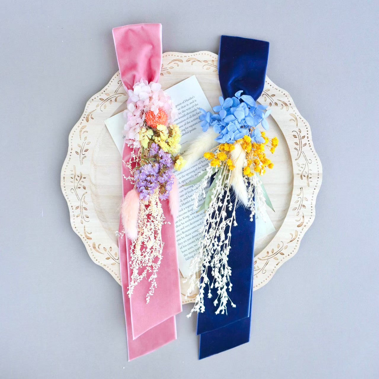 タイムレスブーケリボンL（全2色） – karendo online shop