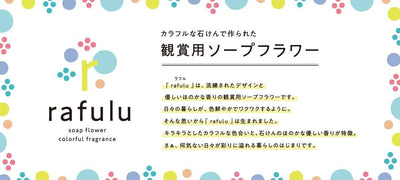 【観賞用ソープフラワー:rafulu】LEDホワイトギャレBOX　M（全5色）