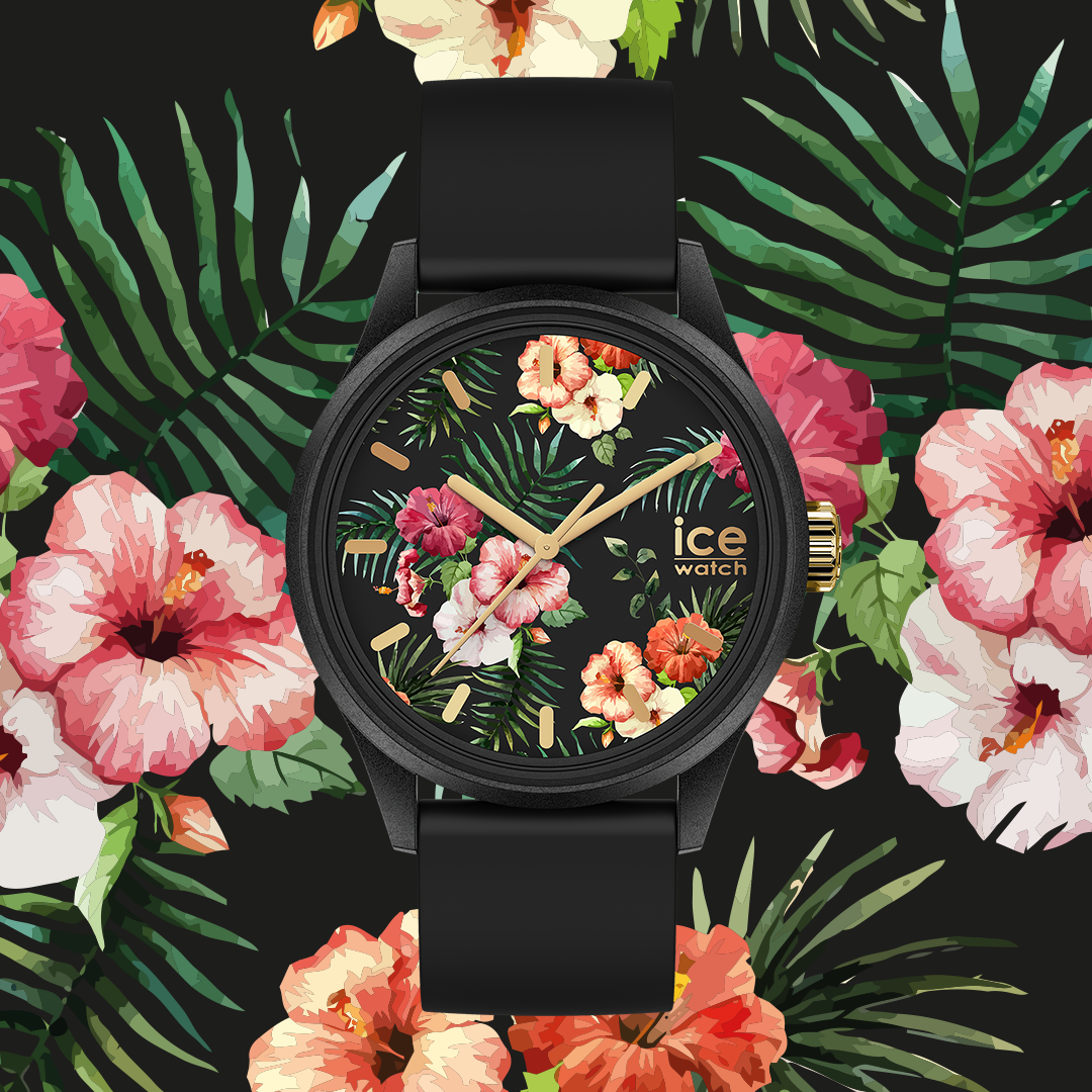 ICE-WATCHアイスソリッドコレクションスモールブラック 数え切れ SDBKSP
