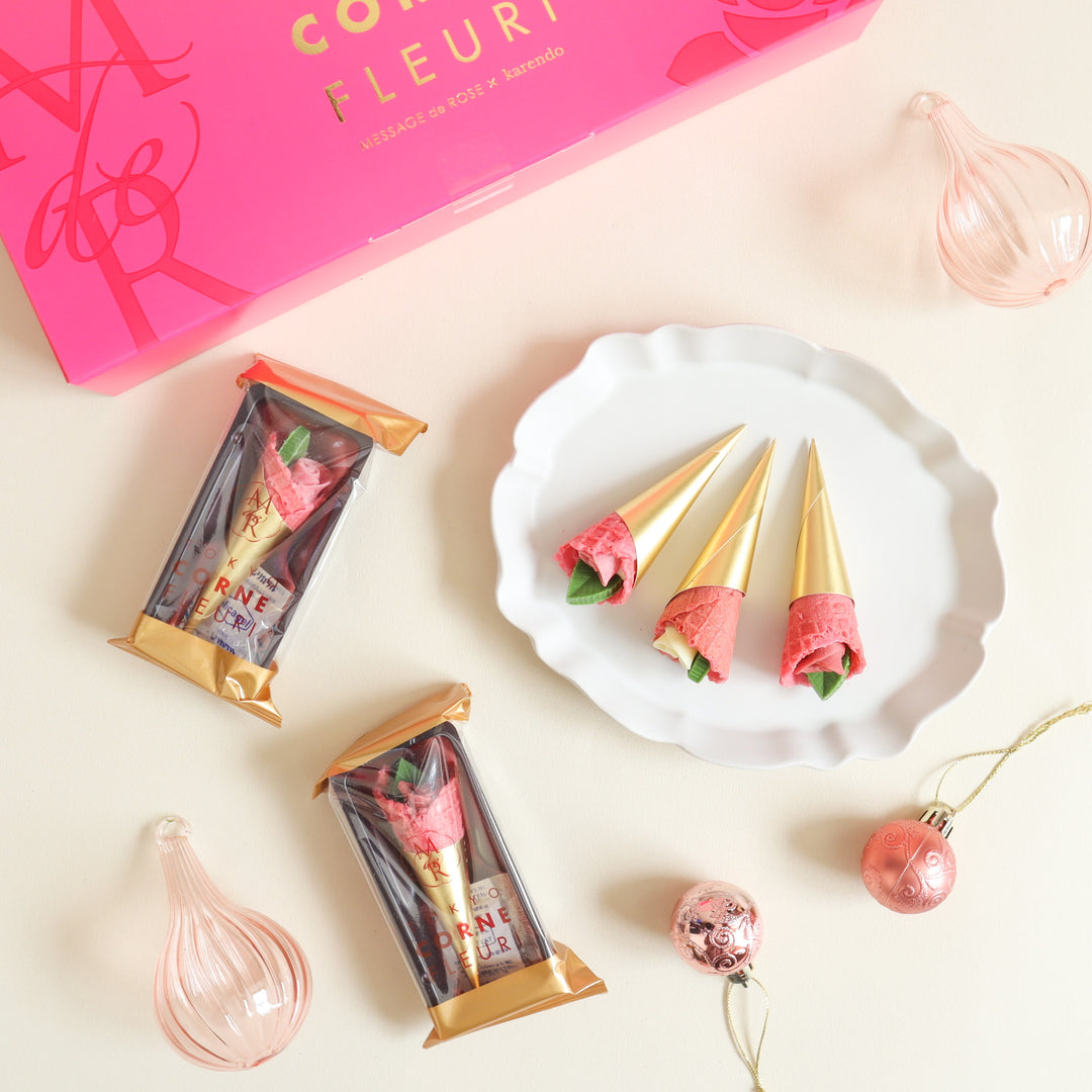 MESSAGE de ROSE x karendo】大人気！チョコレートの販売が店舗でも