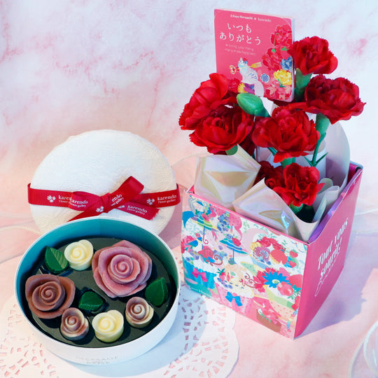 【5/3㈰～5/10㈰お届け】ロズレ・アネモネルージュとカーネーションポットset