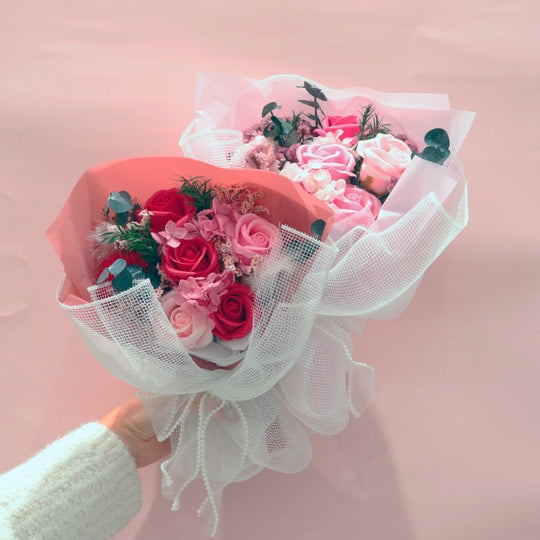 【観賞用ソープフラワー:rafulu】ブーケ・ド・ベール＜全3種＞