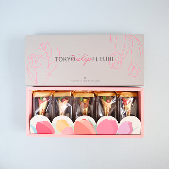 【めざましテレビご紹介！】TOKYO コーンフルーリ・チューリップ＜5本入＞