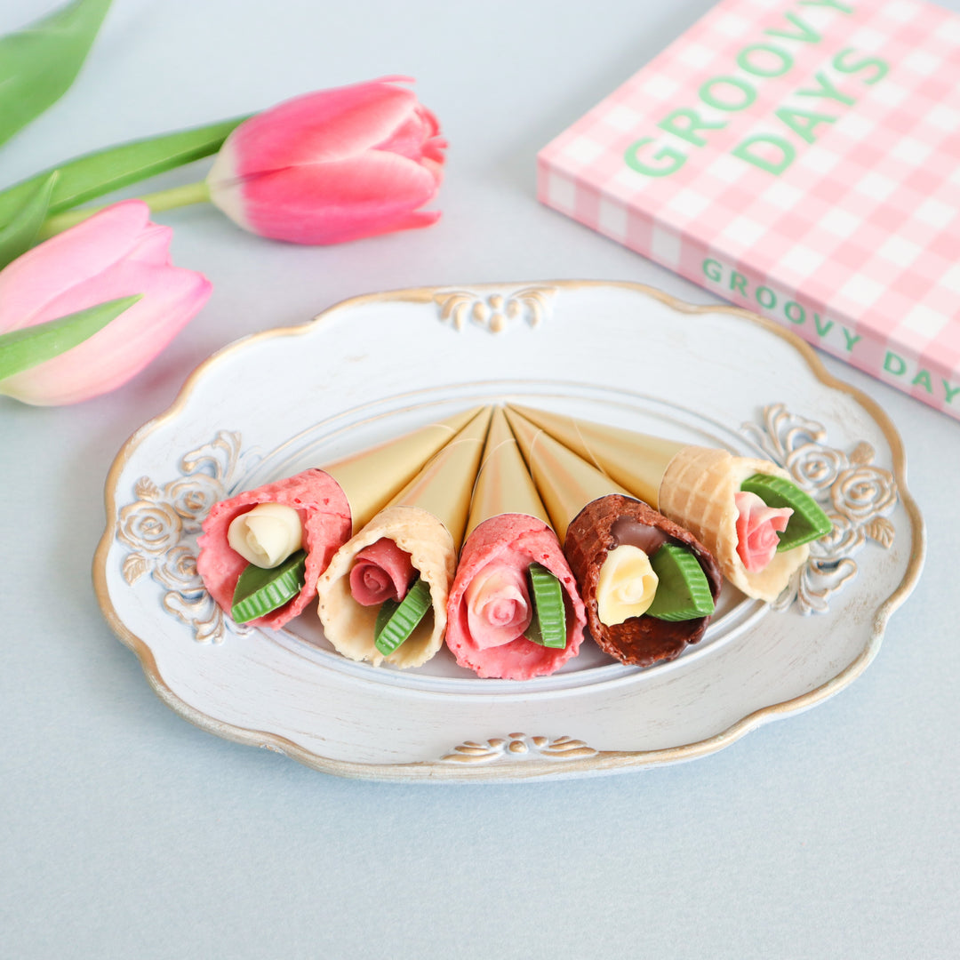 めざましテレビご紹介！】TOKYO コーンフルーリ・チューリップ＜5本入