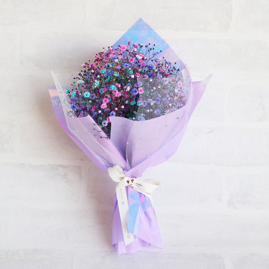 【生花】キラキラかすみ草ブーケ