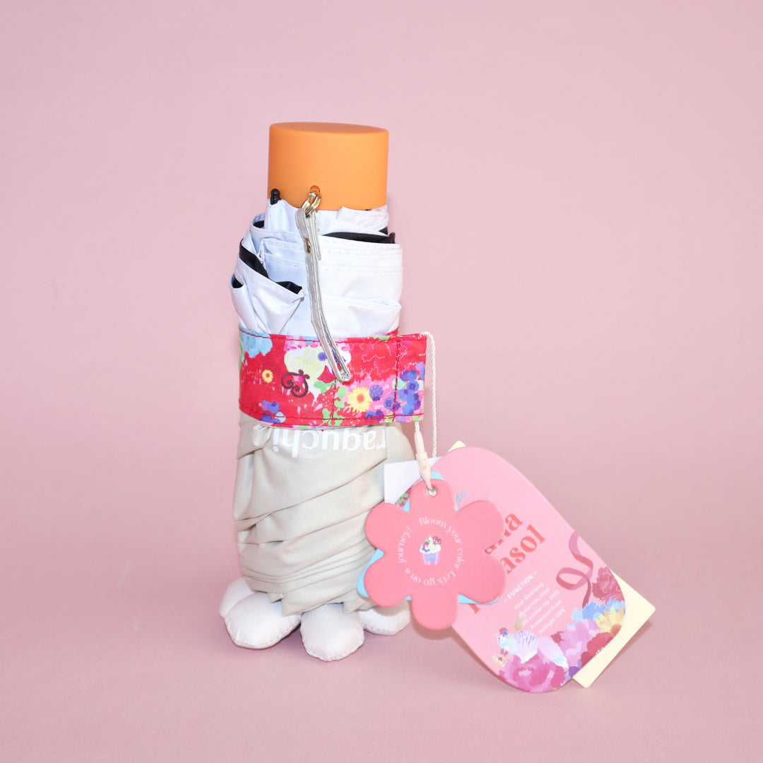 さえら☆ポテチーノ新品タグ付希少品　　　　　　　　　　　　　　雨傘　お花モチーフ お花パラソル karendo×ホラグチカヨ コラボ – karendo online shop