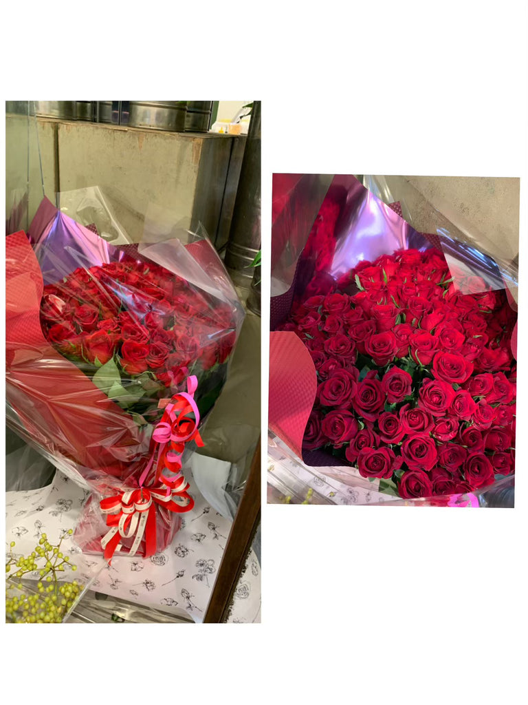 生花】＜スタンダード＞赤バラ108本の花束 – karendo online shop