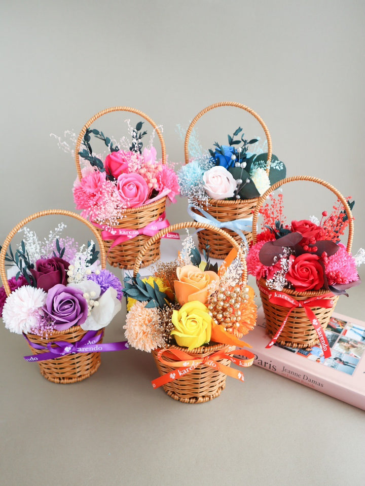 観賞用ソープフラワー:rafulu】タイムレスアレンジM（全5色