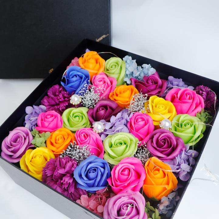 観賞用ソープフラワー:rafulu】Harmony~ハーモニー~（LED付