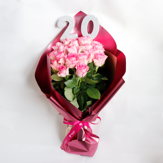 【成人式用花束】２０ｔｈブーケ　ピンク