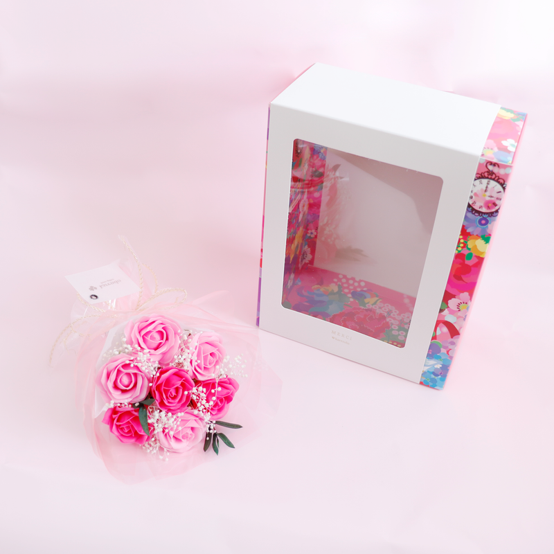 【好評につき販売継続中！】karendo×ホラグチカヨコラボ限定デザインBOX付ソープフラワー
