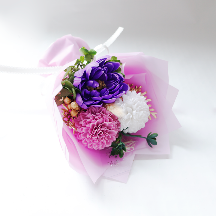 観賞用ソープフラワー:rafulu】メモリアルブーケ（全4色） – karendo