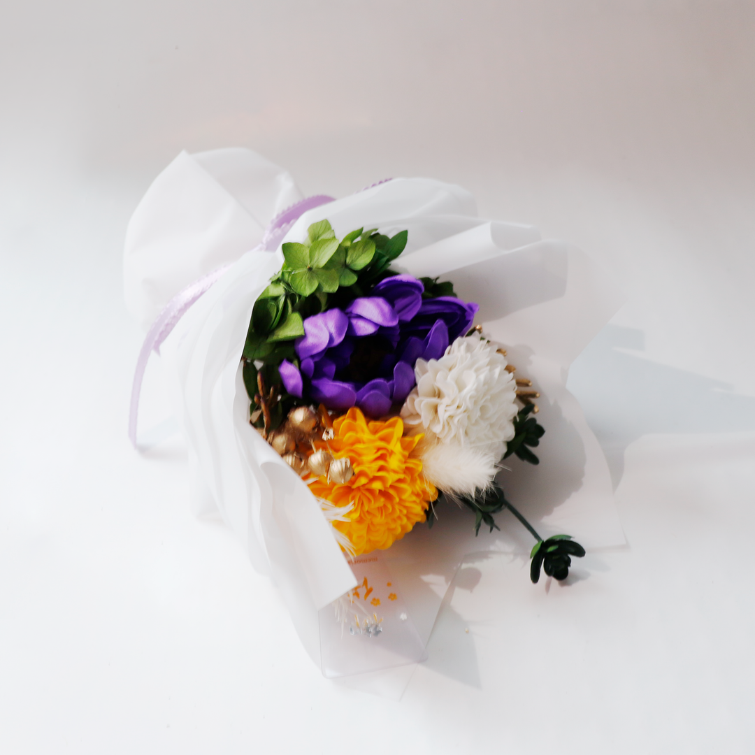 観賞用ソープフラワー:rafulu】メモリアルブーケ（全4色） – karendo