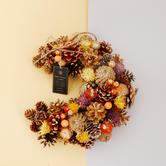 ＜送料無料キャンペーン中！＞ムーン リース　M （ブロンズハーベスト）