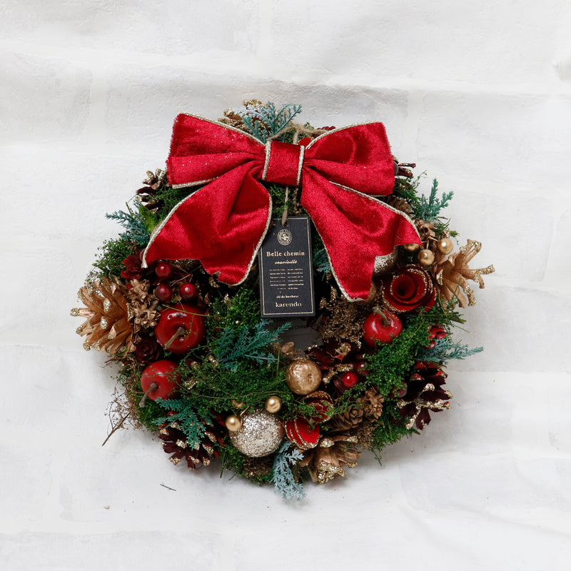 【2025クリスマスリース】ノエル・クラシック