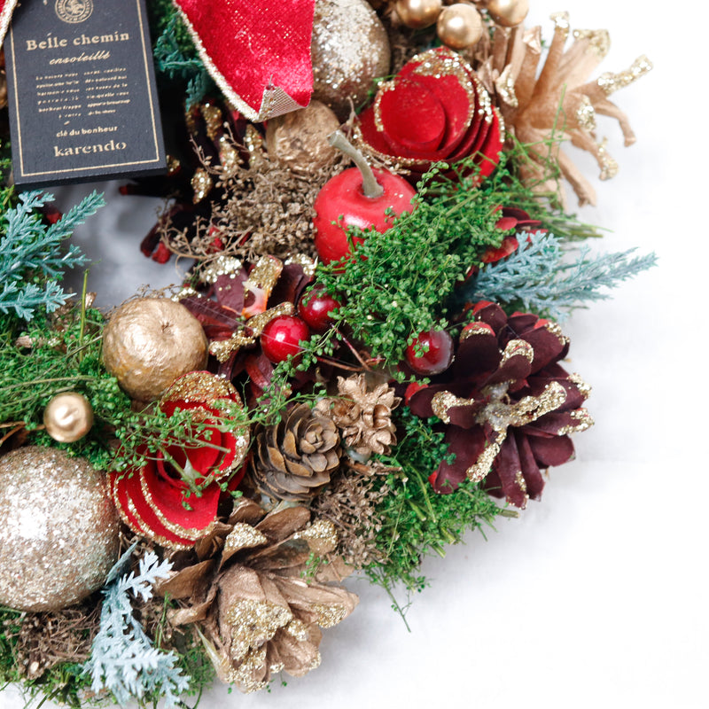 【2025クリスマスリース】ノエル・クラシック