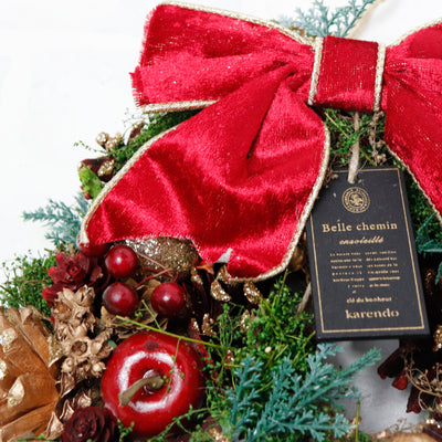 【2025クリスマスリース】ノエル・クラシック