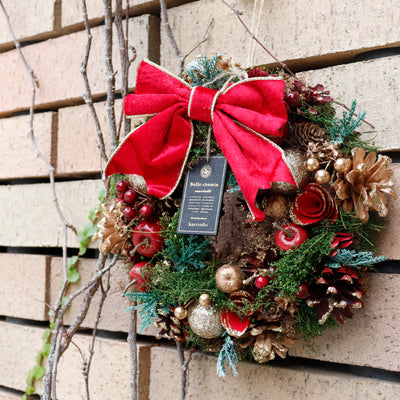 【2025クリスマスリース】ノエル・クラシック