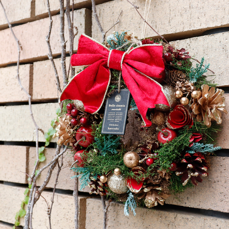 【2025クリスマスリース】ノエル・クラシック