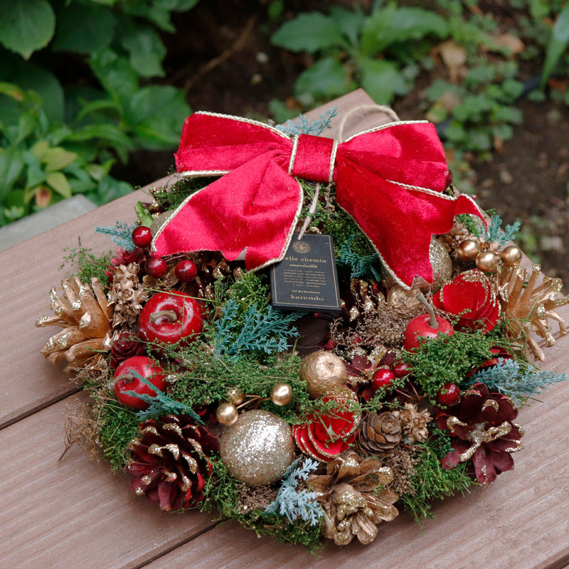 【2025クリスマスリース】ノエル・クラシック