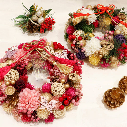 【お正月】ジャパネスクリースM 2026　＜全2種＞