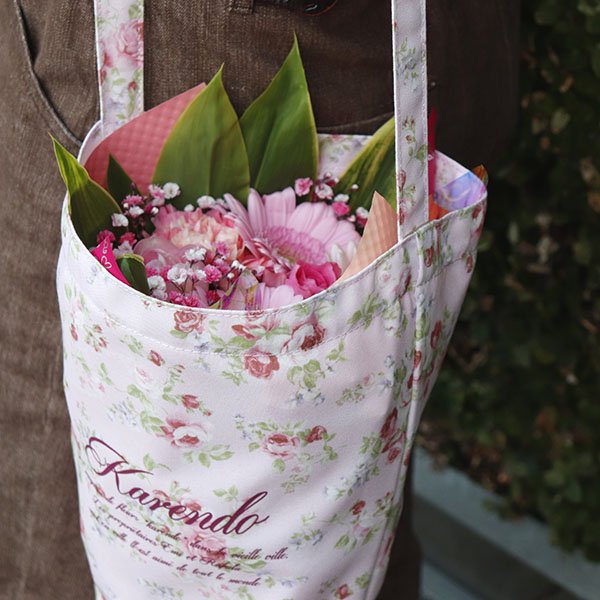 花柄フラワーエコバッグM 全２種 – karendo online shop