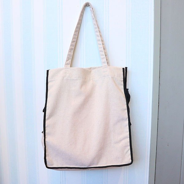 モノトーン花柄トートバッグ – karendo online shop