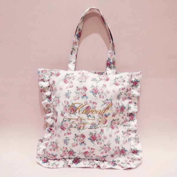 フラワープリントトートバッグ – karendo online shop