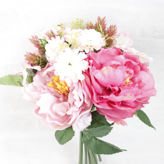 【アーティフィシャルフラワー】ル・ブーケ（ピオニーピンク）