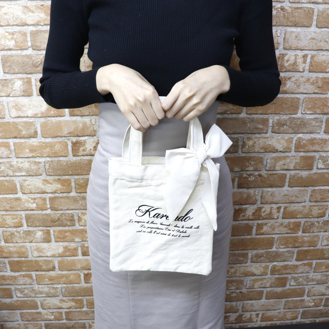 シフォンリボンスクエアトートバッグS 全3種 – karendo online shop